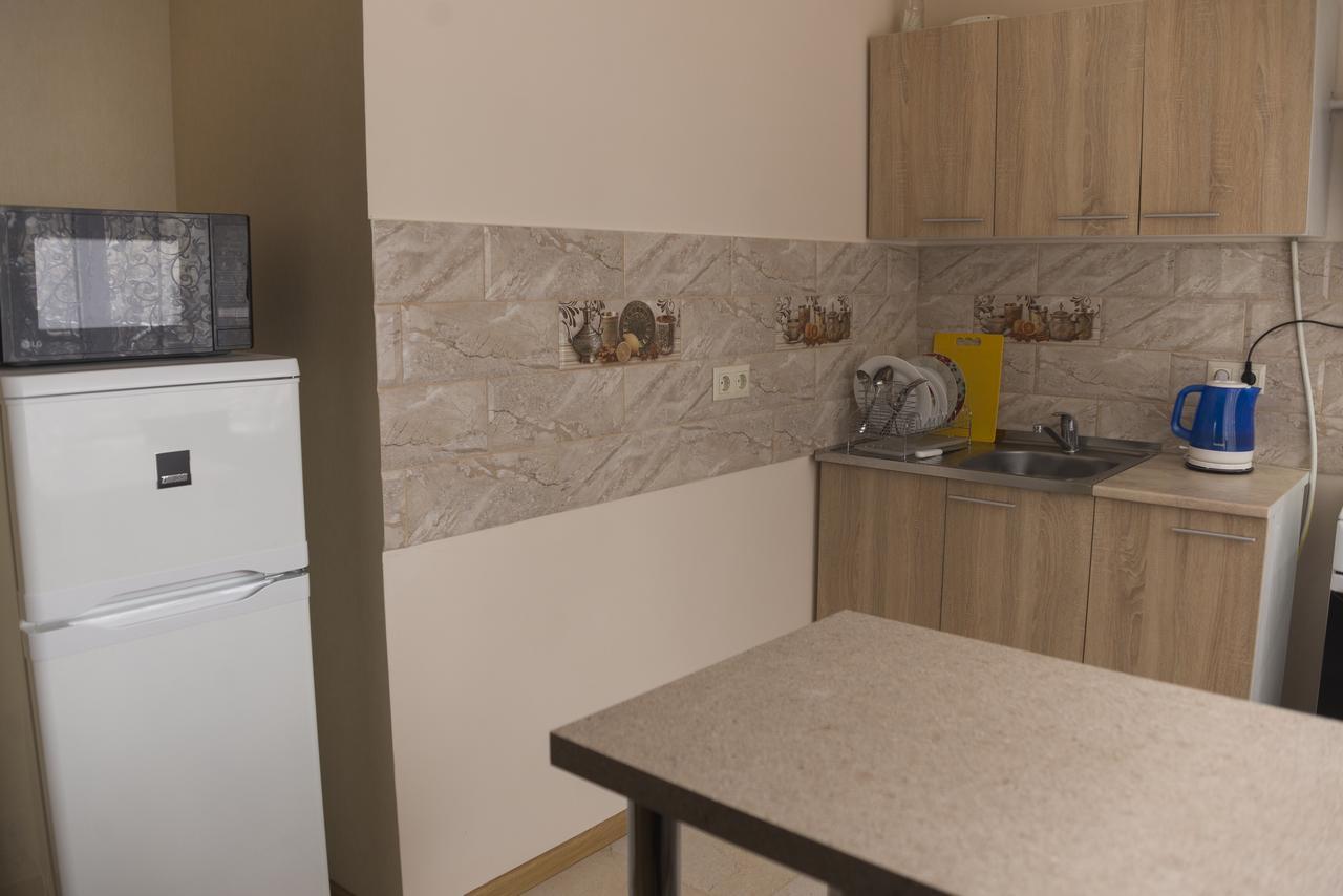 Studio apartment Kiev Bagian luar foto